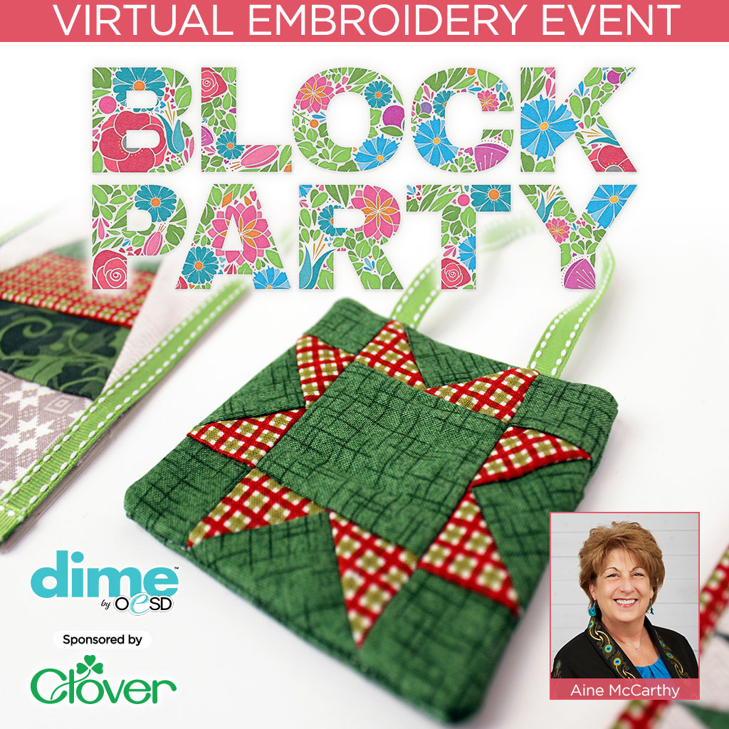 Block Party Virtual Embroidery Event