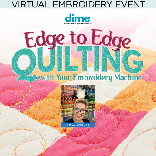 Quilting with an embroidery machine - be amazed!