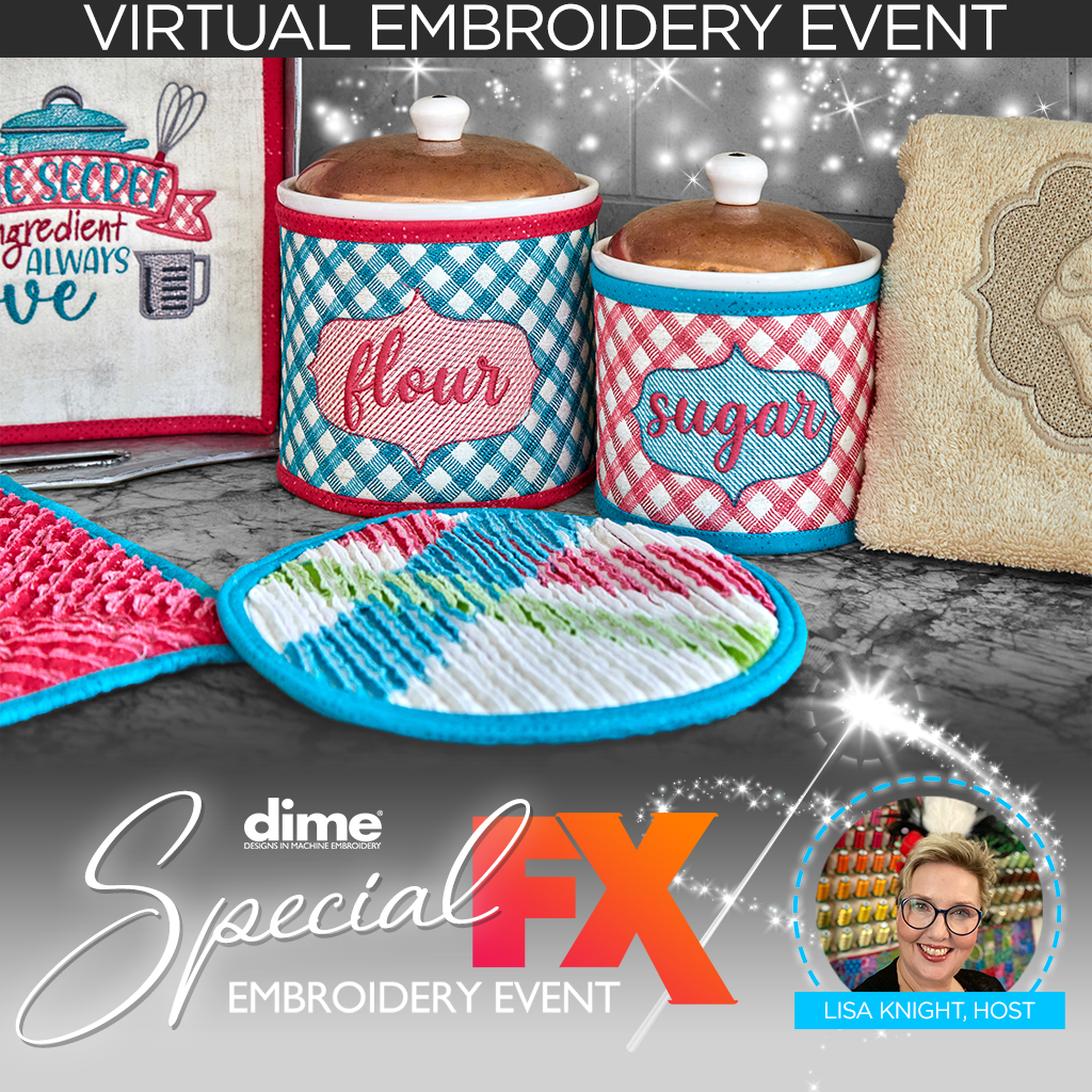 SpecialFX Virtual Embroidery Event
