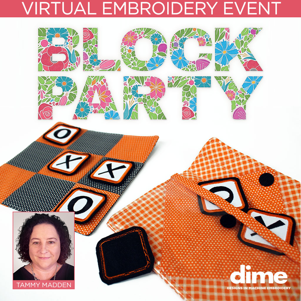 Block Party Virtual Embroidery Event